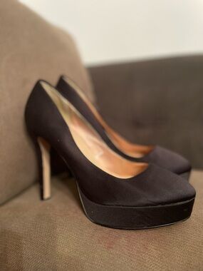 H&M Black Platform High Heels